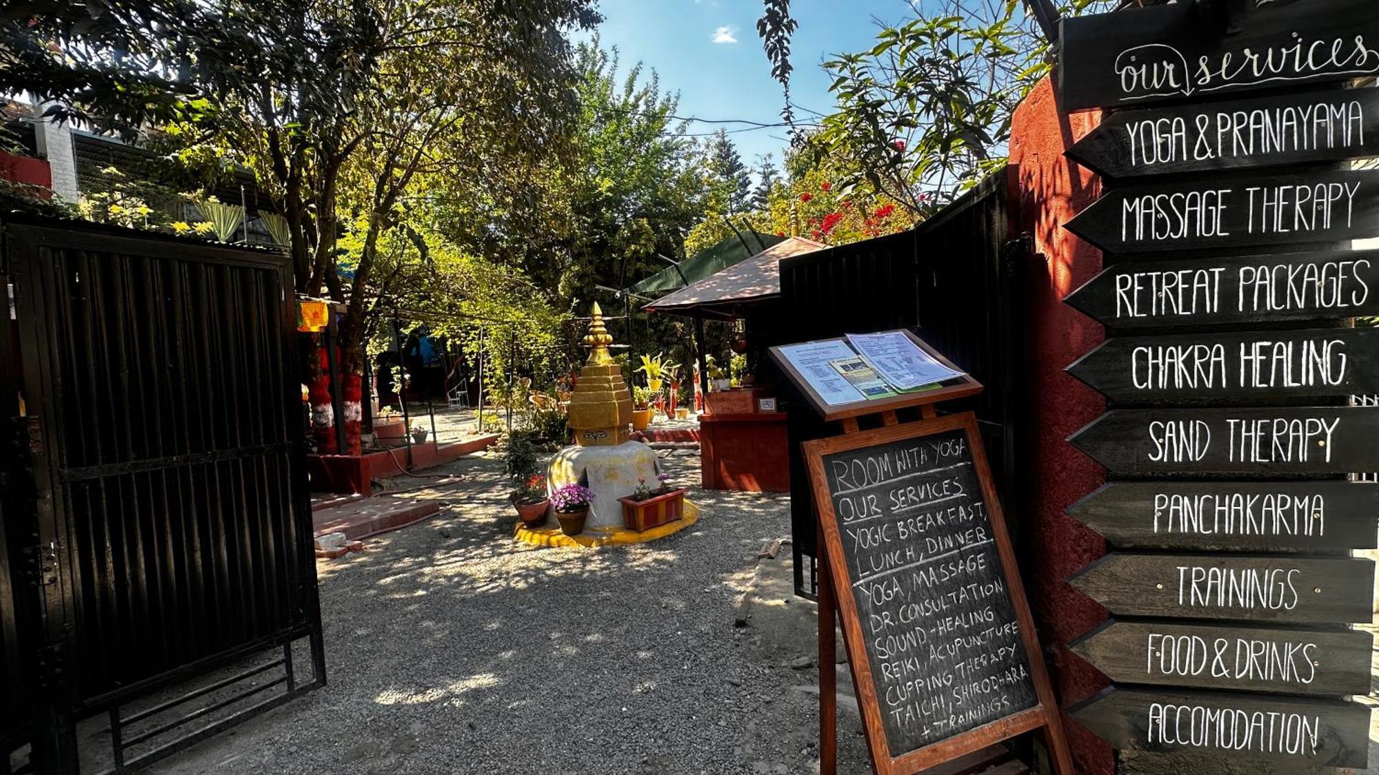 Institute Of Natural Medicine , Yoga & Therapy Home Kathmandu Exterior photo